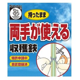 サボテン 両手が使える収穫鋏 175mm 1312