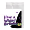 Yeesabella Have a Wicked Birthday Card - Witch Witchcraft Bday Card for Women Men