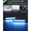 PWOBVZ Dynamic Blue Rear Side Marker Lights Compatible With Dodge
