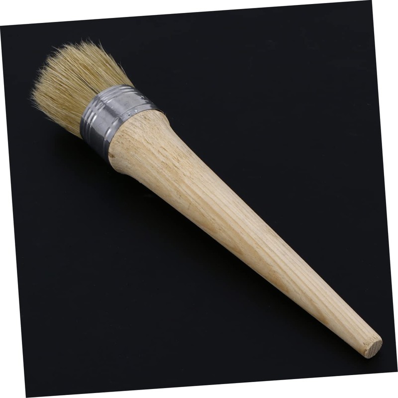 Operitacx 4pcs Round Head Paint Brush Set Large for Fence
