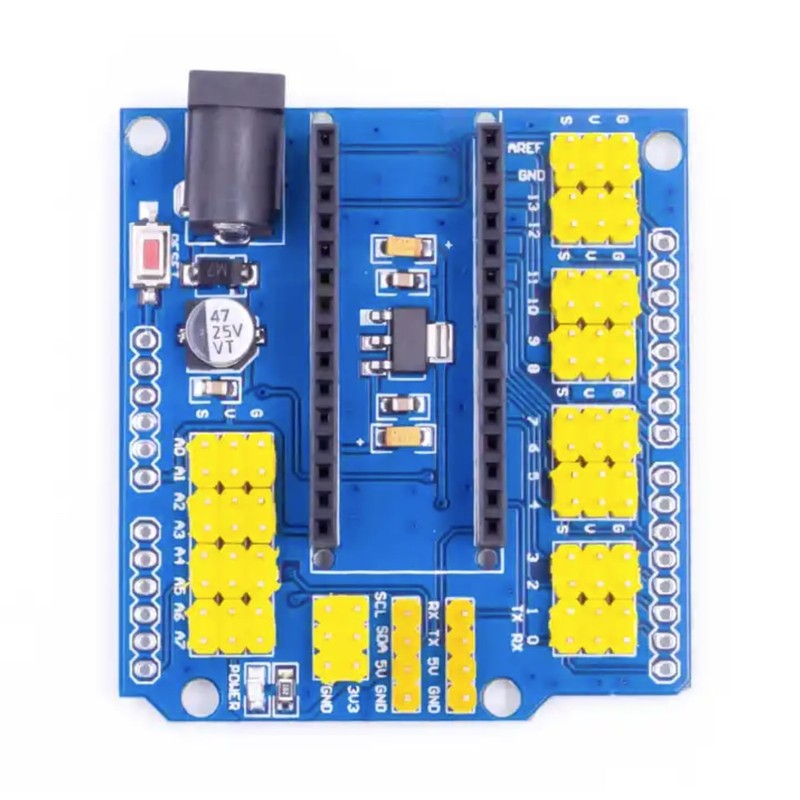 MERQC Nano Shield 328P I/O Extension Board Module for Arduino