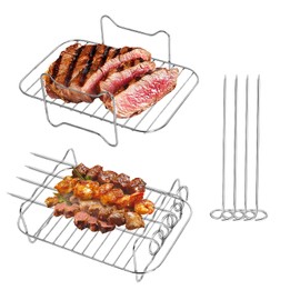 Cosmeria Air Fryer Accessories, Compatible for AF400EU, AF300EU, Emerio, Princess, Innsky, COSORI, Tower 7.6L/8L/9L/9.5L Dual Zone Air Fryer