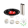 Freestanding Bathtub Rough-in Kit With Stainless Steel Tail Pipe and