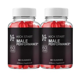 Kickstart 2-Pack Kick Start Gummies for Men – KickStart Performance Gummies - 120 Gummies