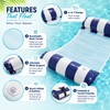 4-in-1 Inflatable Pool Hammock Float for Adults – Foldable Water