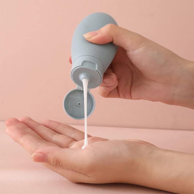 A1 Seyahat Şampuan Şişesi 3 Adet Set, Sızdırmaz Şampuan Şişesi,