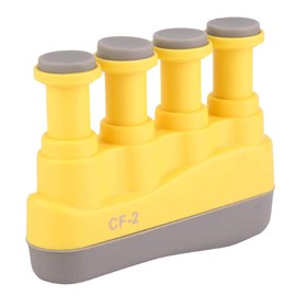 Finger Strengthener, Portable Children's Variable Hand Finger Strength Tension Exerciser Grip Trainer for Guitar, Piano, Trigger Finger Training (Yellow) Play Accessories