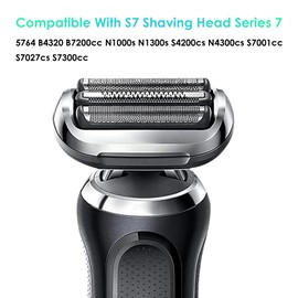 73S Shaver Head Series 7, S7 Replacement Head Series 7 Replacement Accessories for Shaver Compatible with 7 Series 5764 B4320 B7200cc N1000s N1300s S4200cs N4300cs S7001cc S7027cs S7300cc