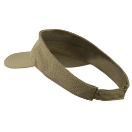 Cameo Athletic Jersey Mesh Sportsvisor - Khaki OSFM