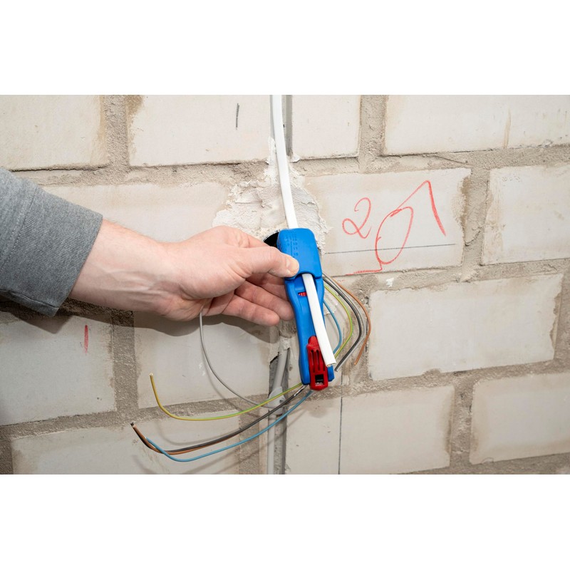 WEICON TOOLS Flat and Round Cable Stripper | Stripper for