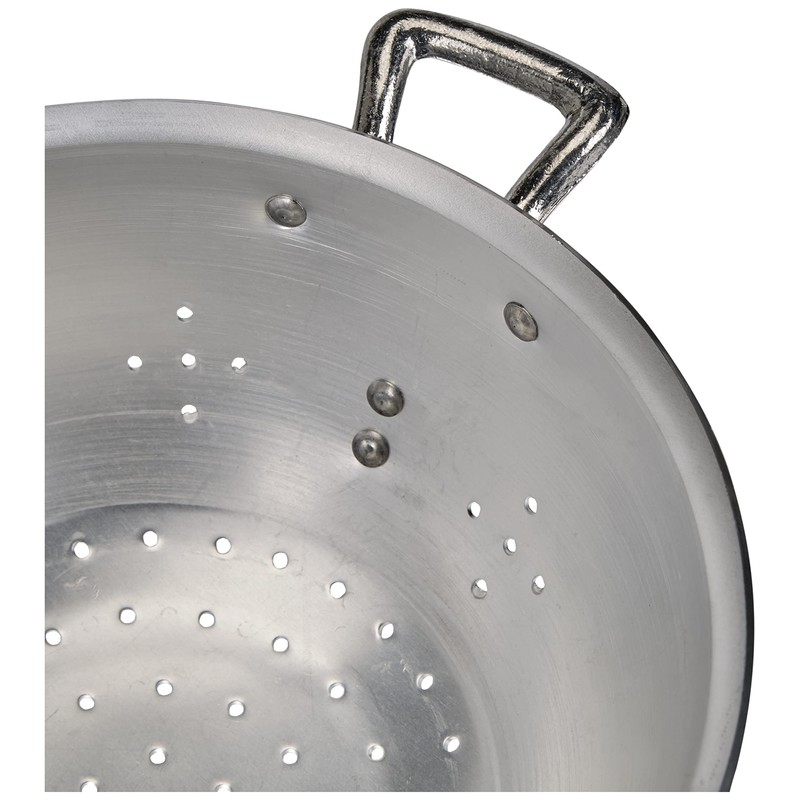 Pentole Agnelli Family Cooking Aluminium Tripodal Pasta Colander With 2