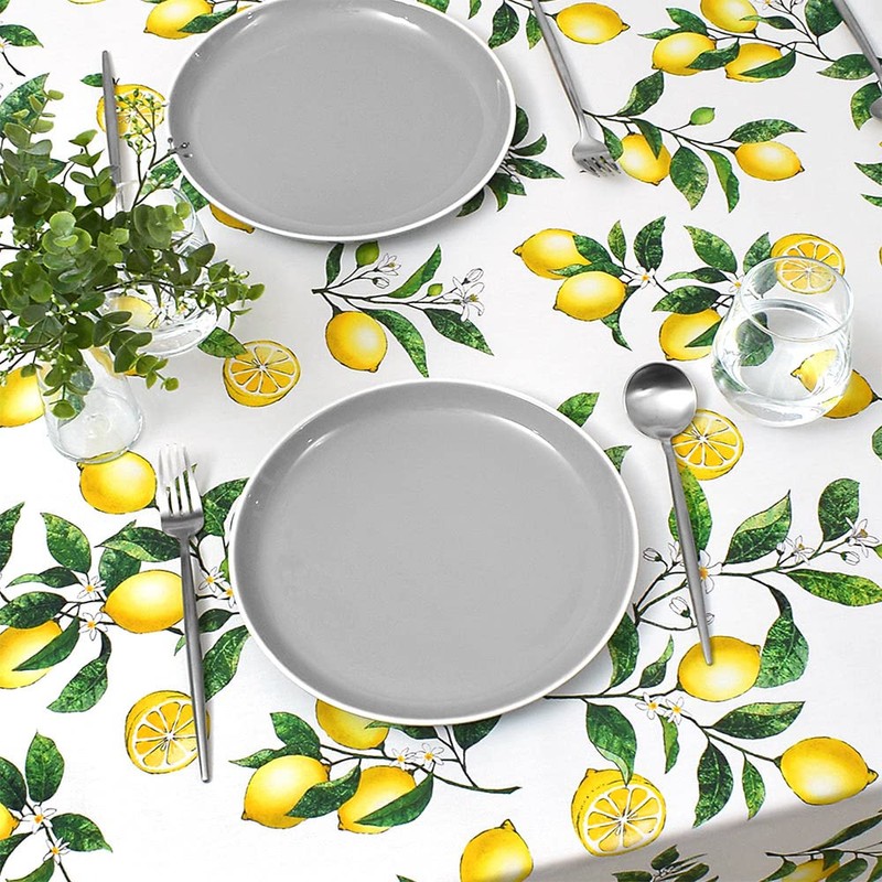 W4701820 Tablecloth, 100% Cotton, Fashionable, Rectangle, Nordic, 56.9 x 82.7
