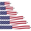 White Water Archery Non-Laminated Waving American Flag Arrow Wraps 15pc