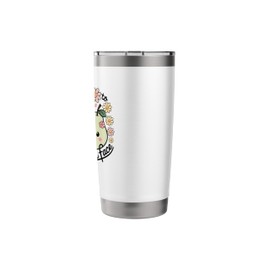 Happy To See Your Face Cute Fruit Flowers Design Stainless Steel Insulated Tumbler