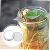 Operitacx Mason Jars Lids Sprouting Jar Kit Fine Mesh Screen