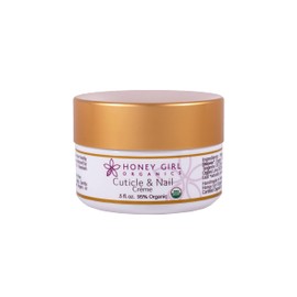 Honey Girl Organics Cuticle and Nail Creme, 0.5 Fluid Ounce