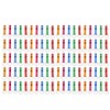 100pcs Bottle Opener Keychain Colorful Aluminum Alloy Can Opener Key