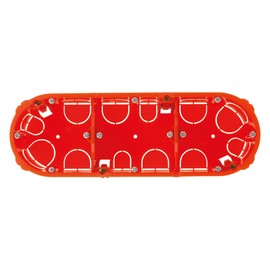 Plasterboard Wall Mounted Box Triple Spacing 71mm (Prof 40mm) Zenitech