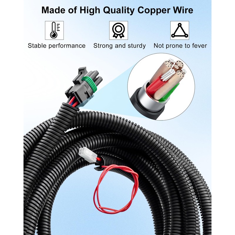 28587 Truck Side Battery Cable Control Harness Fit for Western