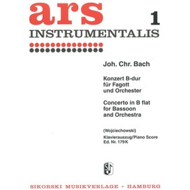 Konzert: für Fagott und Orchester. bassoon solo, orchestra. Réduction pour piano.