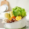 Kitchen Colanders Bowl Set Fruit Vegetable Washing Basket 2 in