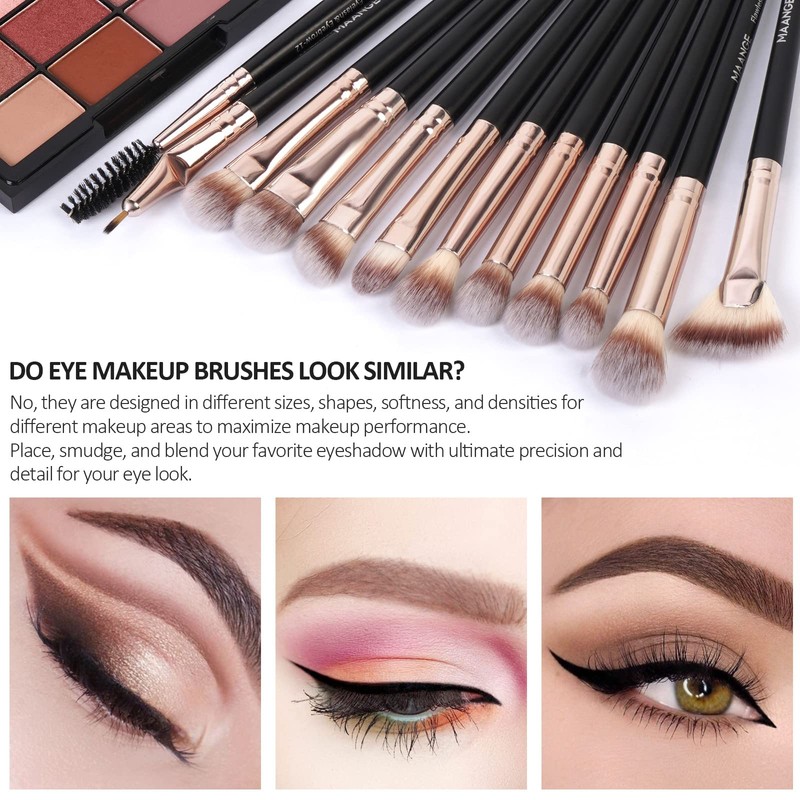 MAANGE Brush Set Makeup Professional Makeup Brush Set 18 Pieces
