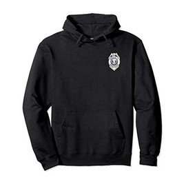 Security Officer Enforcement Badge Police Guards Uniform Pullover Hoodie