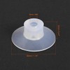 uxcell Suction Cups, 30mm Diameter x M5 Joint Silicone Vacuum
