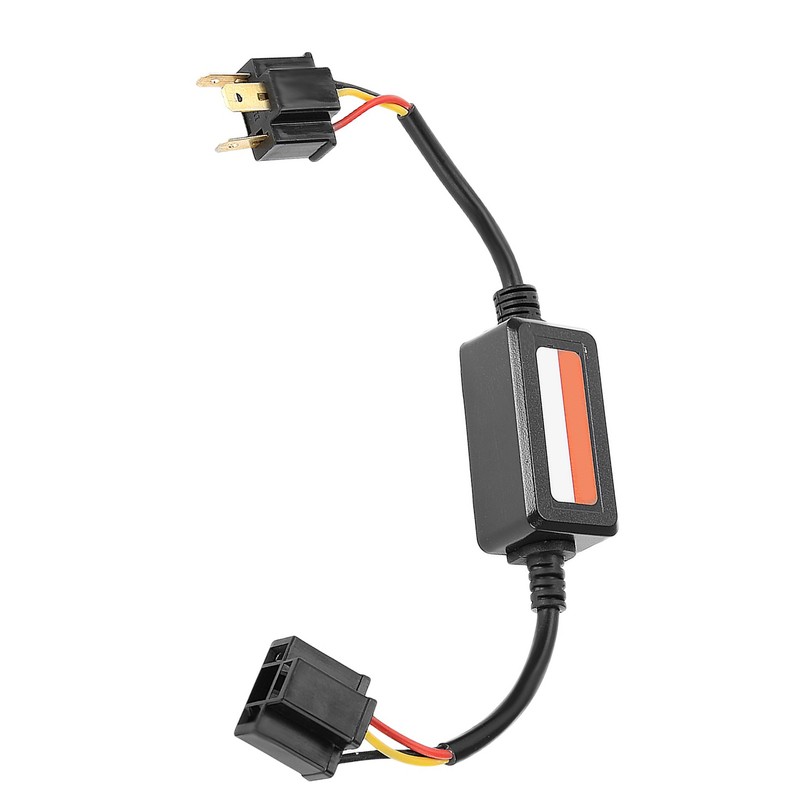 2pcs Car LED Headlight Decoder Radio Audio Anti Interference Error