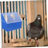 Kisangel Quail Feeder Multi-Function Pigeon Feeder Water Bird Feeder with