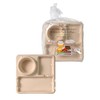Strix Design SD-227 Disposable Containers with Divider Plates, 25 Pieces,