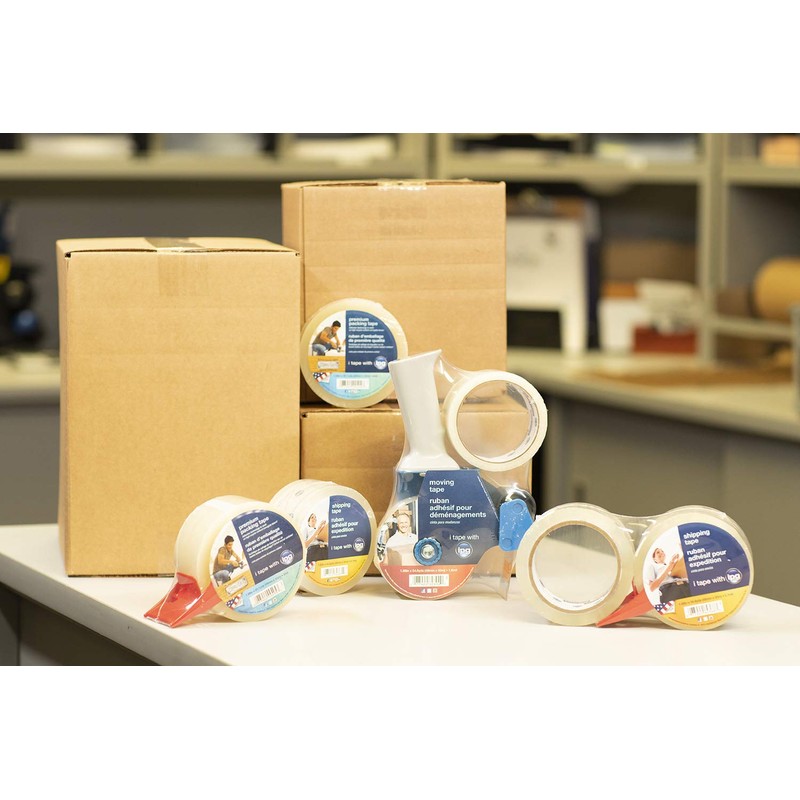 IPG Moving Tape, 1.88" x 54.6 yd, Clear (Single Roll)