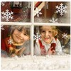 Tuopuda 270 pcs White Snowflakes Window Clings Decal Stickers Christmas