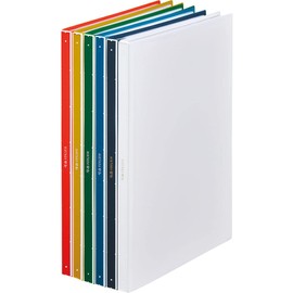 King Jim 7281TW Ao Clear File Hiktus Transparent A4 40 Pockets