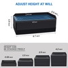 ANNKUT Pack of 4 Bed Risers, 1.5 Inch Heavy Duty