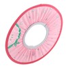 Baby Kids Waterproof Fabric Elastic Hair Shower Cap Pink