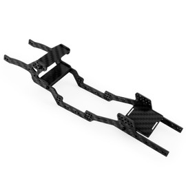 WEFEINO Carbon Fiber Chassis Kit LCG Frame Girder Upgrade Parts for 1/24 Axial SCX24 Deadbolt JLU C10 Bronco AXI00001 AXI00002 AXI00006 AXI90081 RC Crawler Car