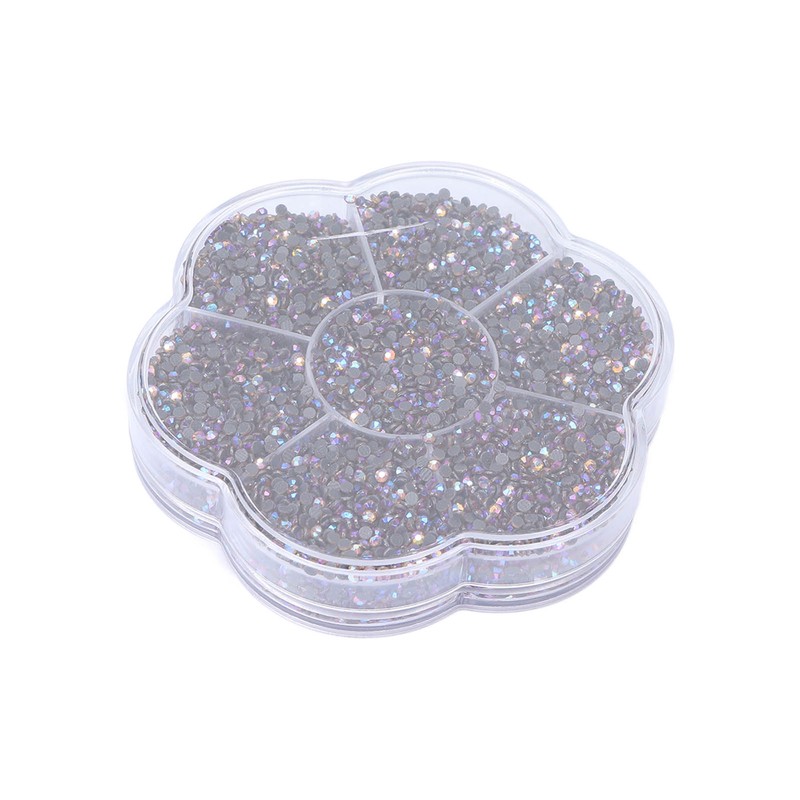 14400pcs Rhinestones Shiny Transparent Decorative Nail Art Accessories for Clothes