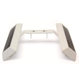 Touch Of ECO LITEAGENT PRO - Solar Dual Sided LED Post Light for Real Estate Signs, Business, Yard Sign Lighting - Includes Adjustable Sign Mounting Bracket