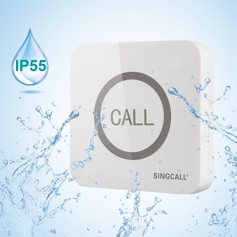 SINGCALL Restaurant Pager System Waiter Calling System Pagers and Beepers