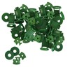 100 Set Greenhouse Support Clips Clamps for Bubble Wrap Sunshade