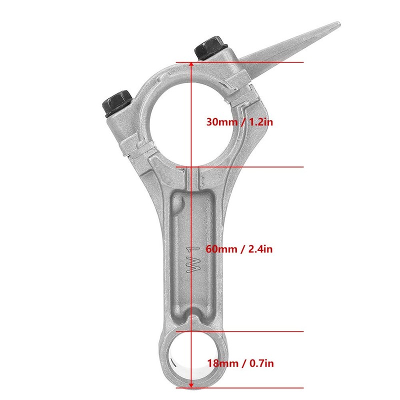 Gasoline Generator Connecting Bars, Metal Connecting Rod Durable Replacement for