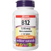 Webber Naturals Vitamin B12 1200 mcg, Timed Release, 80 Tablets,