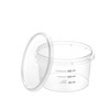 MiG Plastic Containers, Plastic Containers, Storage Box with Lid for