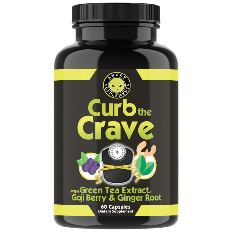 Angry Supplements Curb the Crave Green Tea, Goji, Ginger Cravings