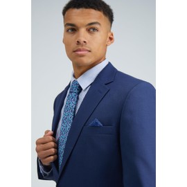 Haggar Men's Smart Wash Suit Separate Jacket, Midnight, 38 US