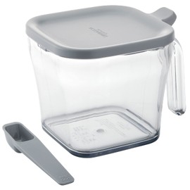 Squirrel Condiment Container (Sugar, Salt) Light Gray, 24.3 fl oz (720 ml), Liberalista Cookpot