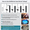 SoftShrink Fishscale Pattern Shrink Tube for Fishing, Hockey Stick -