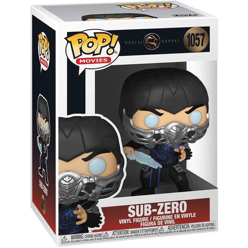 POP Movies: Mortal Kombat- Sub-Zero Pop! Vinyl Figure (Bundled with