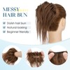 Hairro Messy Bun Hair Piece Human Hair For Women Wrap
